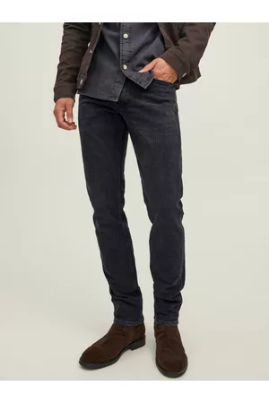JACK & JONES Mænd Slim jeans - Tim Franklin Jj 835 Slim Fit Jeans