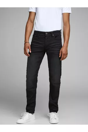JACK & JONES Mænd Tapered - Mike Original Jos 697 Indigo Knit Tapered Fit Jeans