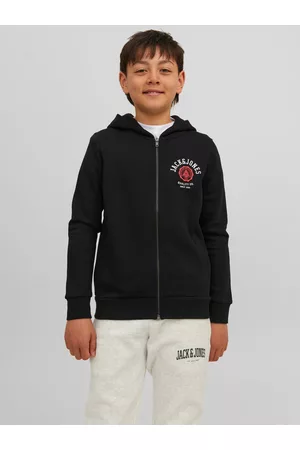 JACK & JONES Drenge Sweatshirts - Drenge Logo Sweatshirt Med Lynlås