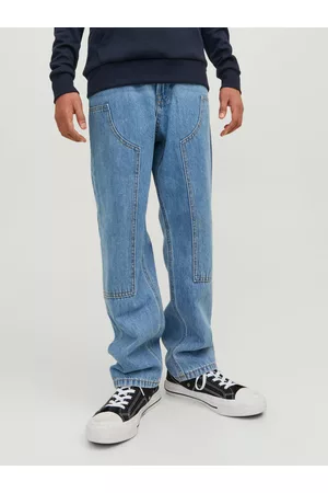 JACK & JONES Drenge Straight - Junior Chris Carpenter Mf 748 Relaxed Fit Jeans