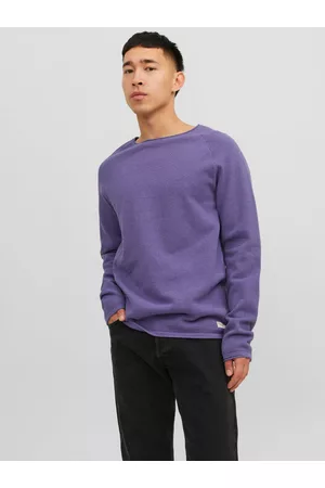 JACK & JONES Mænd Strik - Tekstureret Striktrøje
