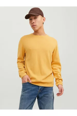 JACK & JONES Mænd Strik - Crewneck Striktrøje