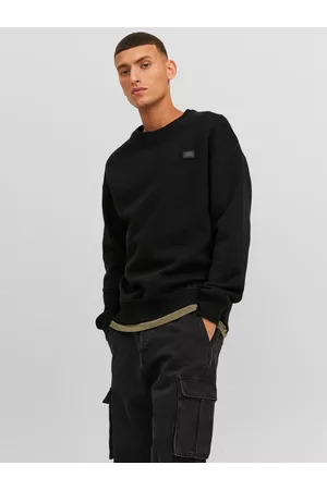 JACK & JONES Mænd Sweatshirts - Relaxed Fit Crewneck Sweatshirt