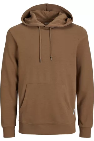 JACK & JONES Mænd Sweatshirts - Ensfarvet Plus Size Hoodie