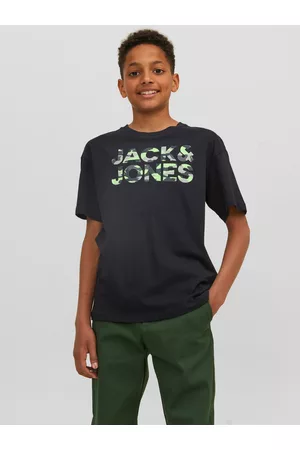 JACK & JONES Drenge Kortærmede - Loose Fit Crewneck Junior T-shirt