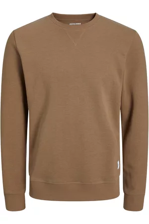 JACK & JONES Mænd Sweatshirts - Ensfarvet Plus Size Sweatshirt