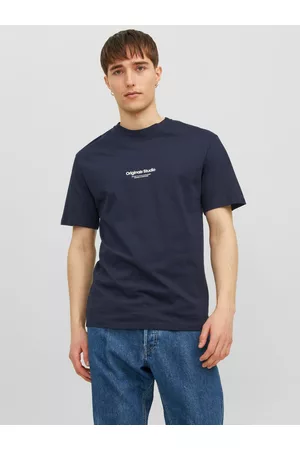JACK & JONES Mænd Kortærmede - Relaxed Fit Crewneck T-shirt