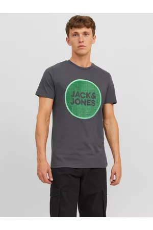 JACK & JONES Mænd Kortærmede - Klassisk T-shirt
