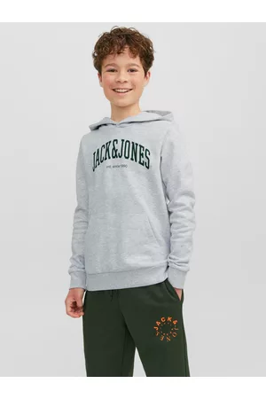 JACK & JONES Drenge Sweatshirts - Regular Fit Hættetrøje Junior Sweatshirt
