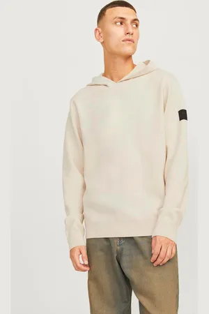 JACK & JONES Ensfarvet Hættetrøje