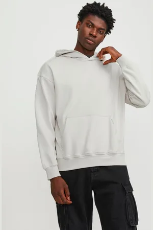 JACK & JONES Ensfarvet Hættetrøje