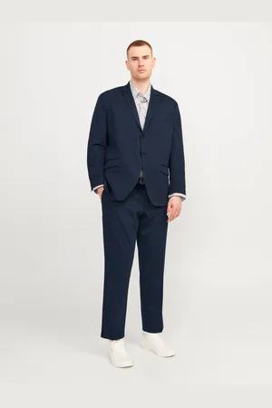 JACK & JONES Plus Size Regular Fit Jakkesæt