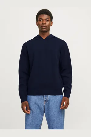JACK & JONES Ensfarvet Hættetrøje