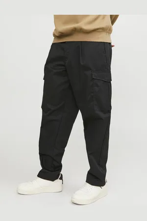 JACK & JONES Plus Size Wide Fit Cargobukser