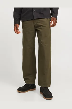 JACK & JONES Wide Leg Fit Chinobukser