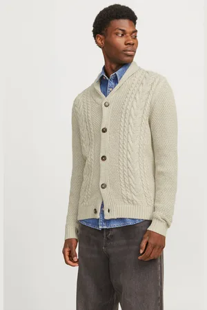 JACK & JONES Ensfarvet Strikket Cardigan