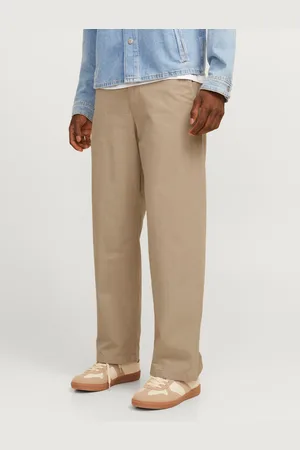 JACK & JONES Wide Leg Fit Chinobukser