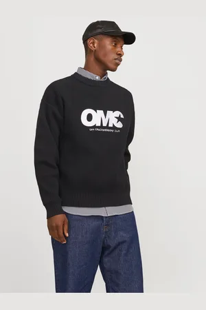 JACK & JONES Printet Striktrøje