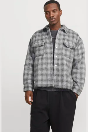 JACK & JONES Wide Fit Overskjorte