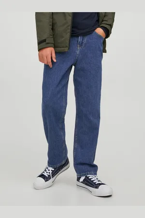 JACK & JONES Jjialex Jjoriginal Sq 043 Jnr Jeans I Baggy Fit Junior