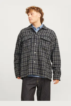 JACK & JONES Wide Fit Overskjorte