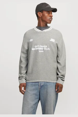 JACK & JONES Printet Striktrøje
