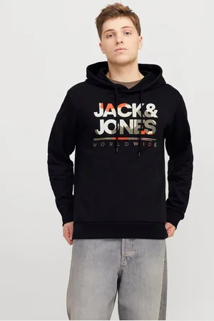 JACK & JONES Logo Hættetrøje