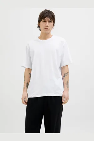 JACK & JONES 7-pak Ensfarvet Crewneck T-shirt