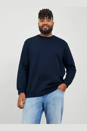 JACK & JONES Plus Size Ensfarvet Sweatshirt