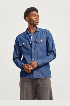 JACK & JONES Comfort Fit Denimskjorte