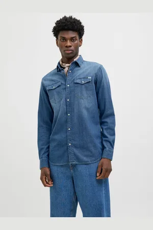 JACK & JONES Comfort Fit Denimskjorte