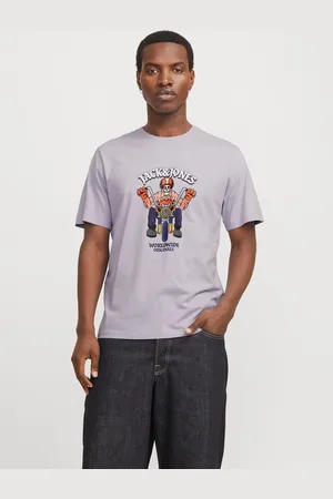 JACK & JONES Printet Crewneck T-shirt