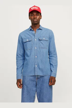 JACK & JONES Comfort Fit Denimskjorte