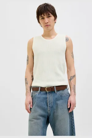JACK & JONES Ensfarvet Tanktop