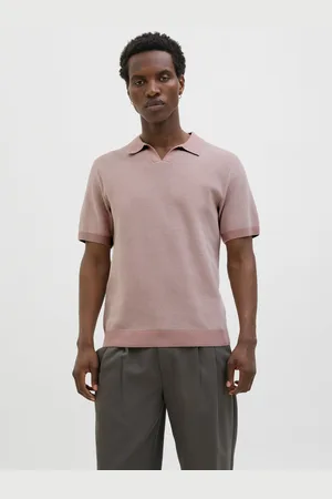 JACK & JONES Ensfarvet Striktrøje