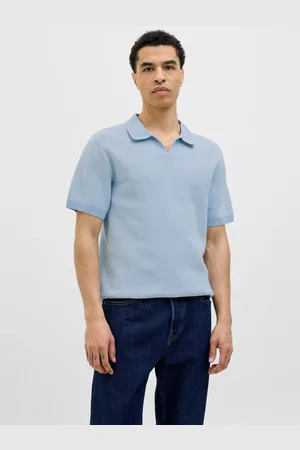 JACK & JONES Ensfarvet Striktrøje