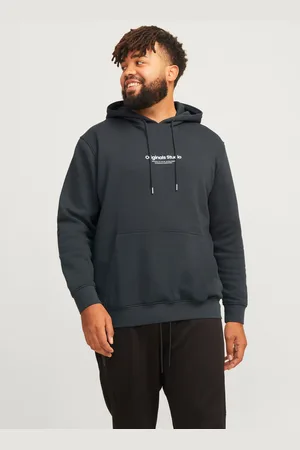 JACK & JONES Plus Size Printet Hættetrøje