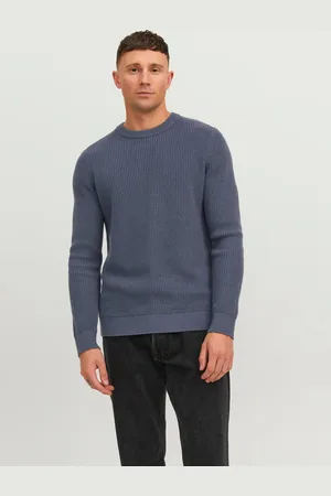 R.D.D. ROYAL DENIM DIVISION Ensfarvet Striktrøje