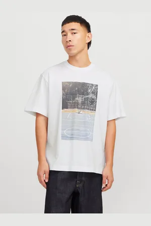 JACK & JONES Printet Crewneck T-shirt