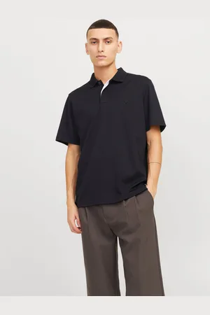 JACK & JONES Ensfarvet Skjortekrave Polo