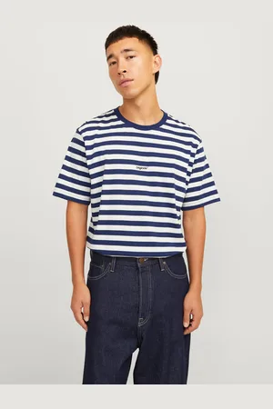 JACK & JONES Stribet Crewneck T-shirt
