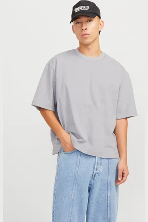 JACK & JONES Ensfarvet Crewneck T-shirt
