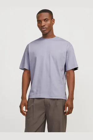 JACK & JONES Ensfarvet O-hals T-shirt
