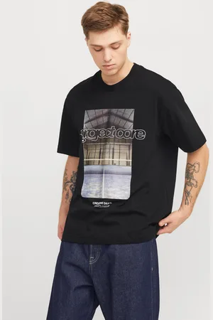 JACK & JONES Printet Crewneck T-shirt