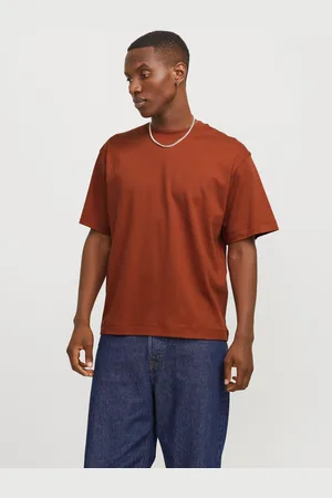 JACK & JONES Ensfarvet O-hals T-shirt