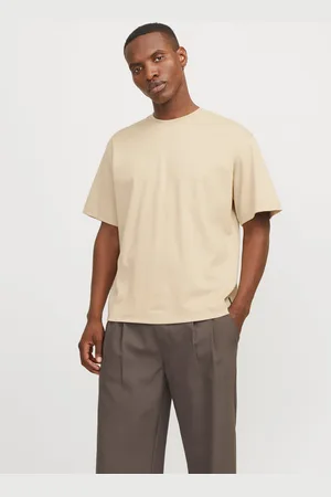 JACK & JONES Ensfarvet O-hals T-shirt