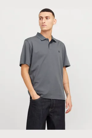 JACK & JONES Ensfarvet Skjortekrave Polo