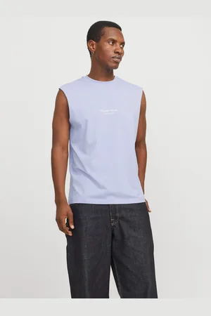 JACK & JONES Printet Crewneck Tanktop