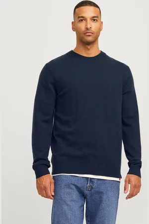 R.D.D. ROYAL DENIM DIVISION Ensfarvet Striktrøje