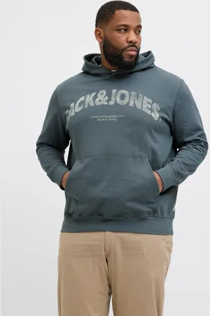JACK & JONES Plus Size Hættetrøje